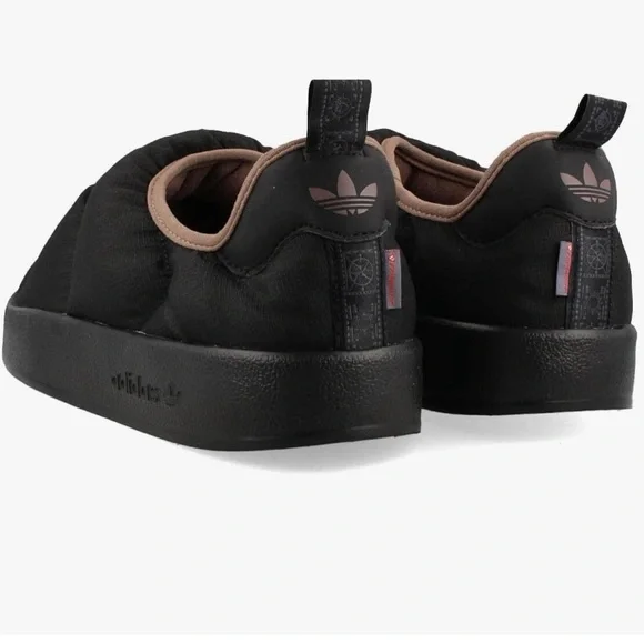 Adidas Puffylette Black Slip-On Sneakers - Picture 2 of 2
